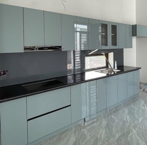 Top 6 màu tủ bếp inox cánh kính được ưa chuộng nhất  năm 2025 