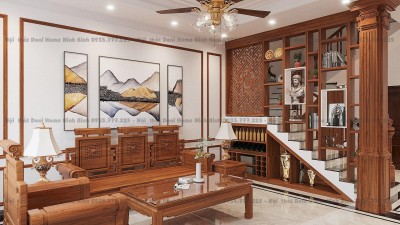 Mẫu nội thất nhà bằng gỗ thịt đẹp và ấn tượng 