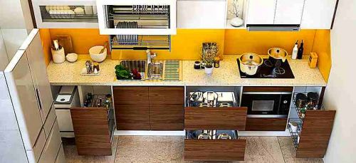 10 phụ kiện tủ bếp thông minh cần thiết cho cuộc sống tiện nghi