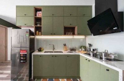 6 Điều cần quan tâm khi thiết kế tủ bếp melamine đẹp 